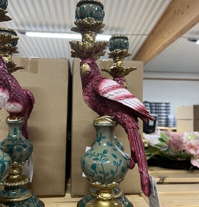 Ljusstake Papegoja Plommon Werner Voss Ljusstakar Adventsstakar Ljushållare Ljushyllor