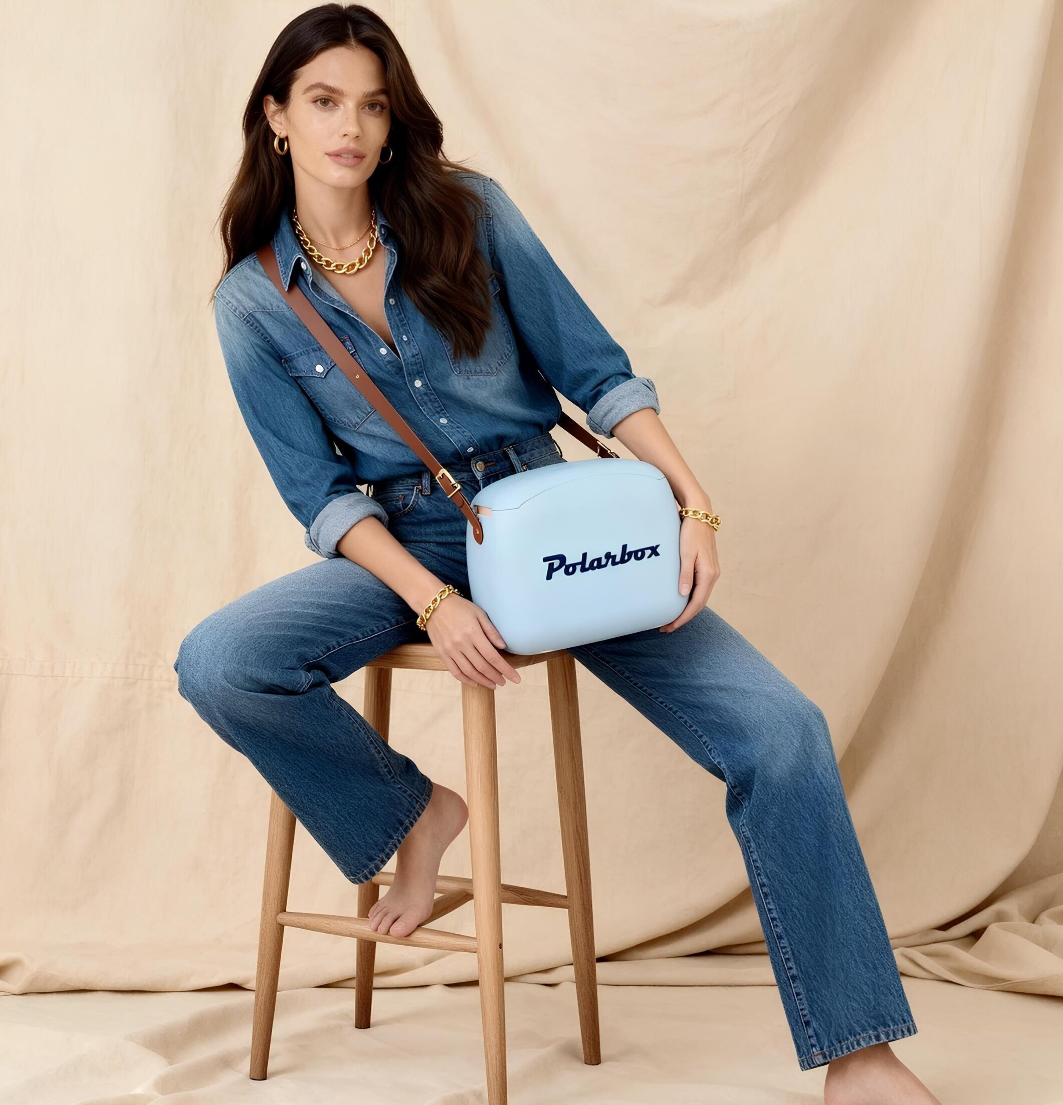 Kylväska Classic 6 Liter Denim Polarbox Kylboxar Kylväskor