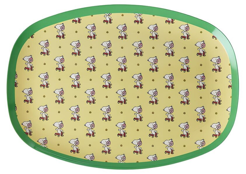 Tallrik Melamin Snobben Gul Rice Tallrikar Djupa tallrikar (ej skål) Desserttallrikar Assietter Barntallrikar Picknicktallrikar