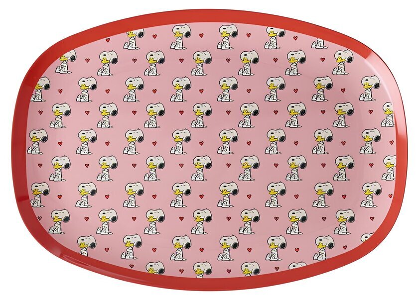 Tallrik Melamin Snobben Rosa Rice Tallrikar Djupa tallrikar (ej skål) Desserttallrikar Assietter Barntallrikar Picknicktallrikar