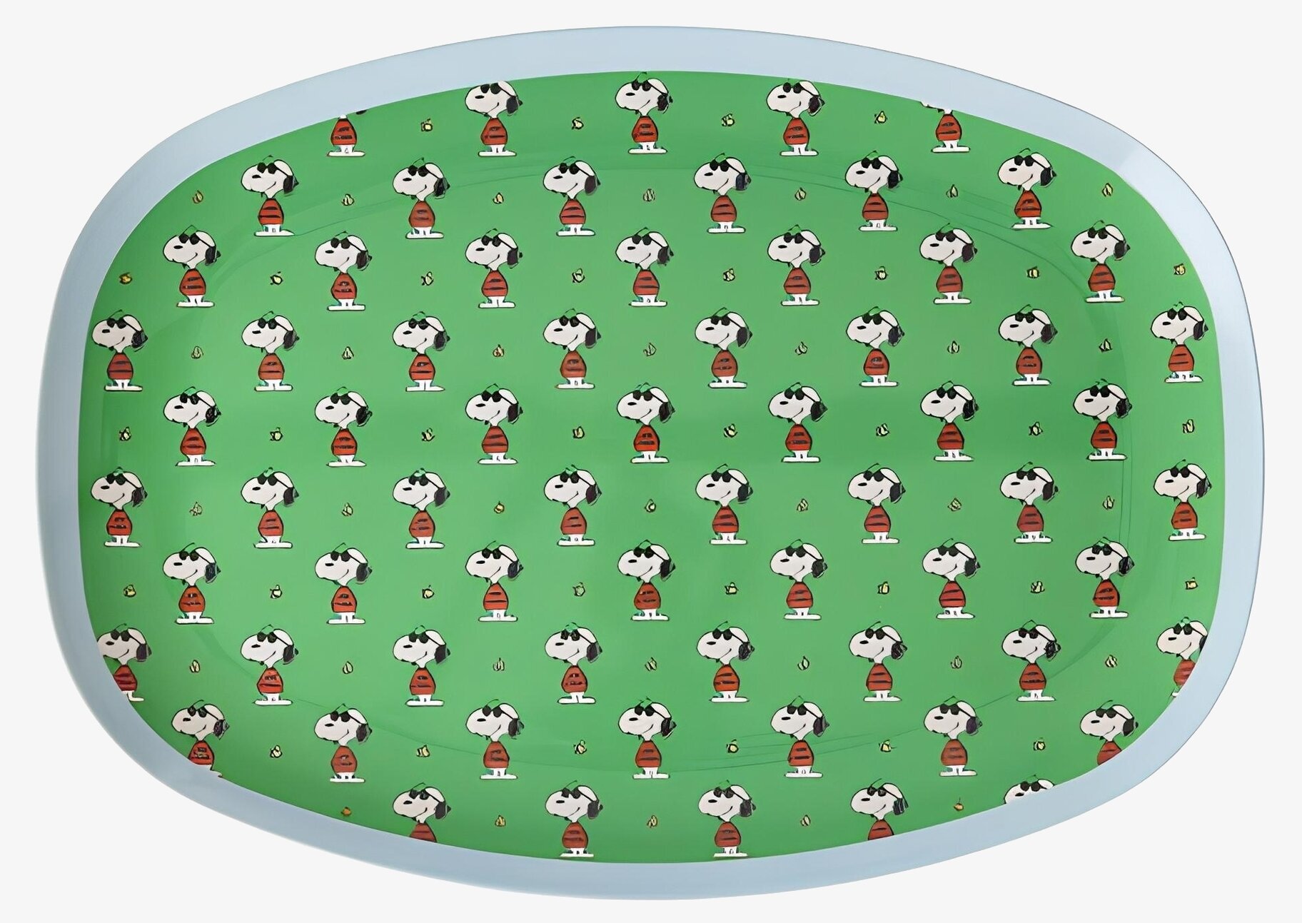 Tallrik Melamin Snobben Grön Rice Tallrikar Djupa tallrikar (ej skål) Desserttallrikar Assietter Barntallrikar Picknicktallrikar