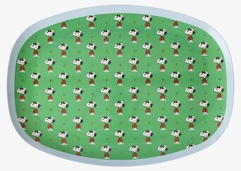 Tallrik Melamin Snobben Grön Rice Tallrikar Djupa tallrikar (ej skål) Desserttallrikar Assietter Barntallrikar Picknicktallrikar