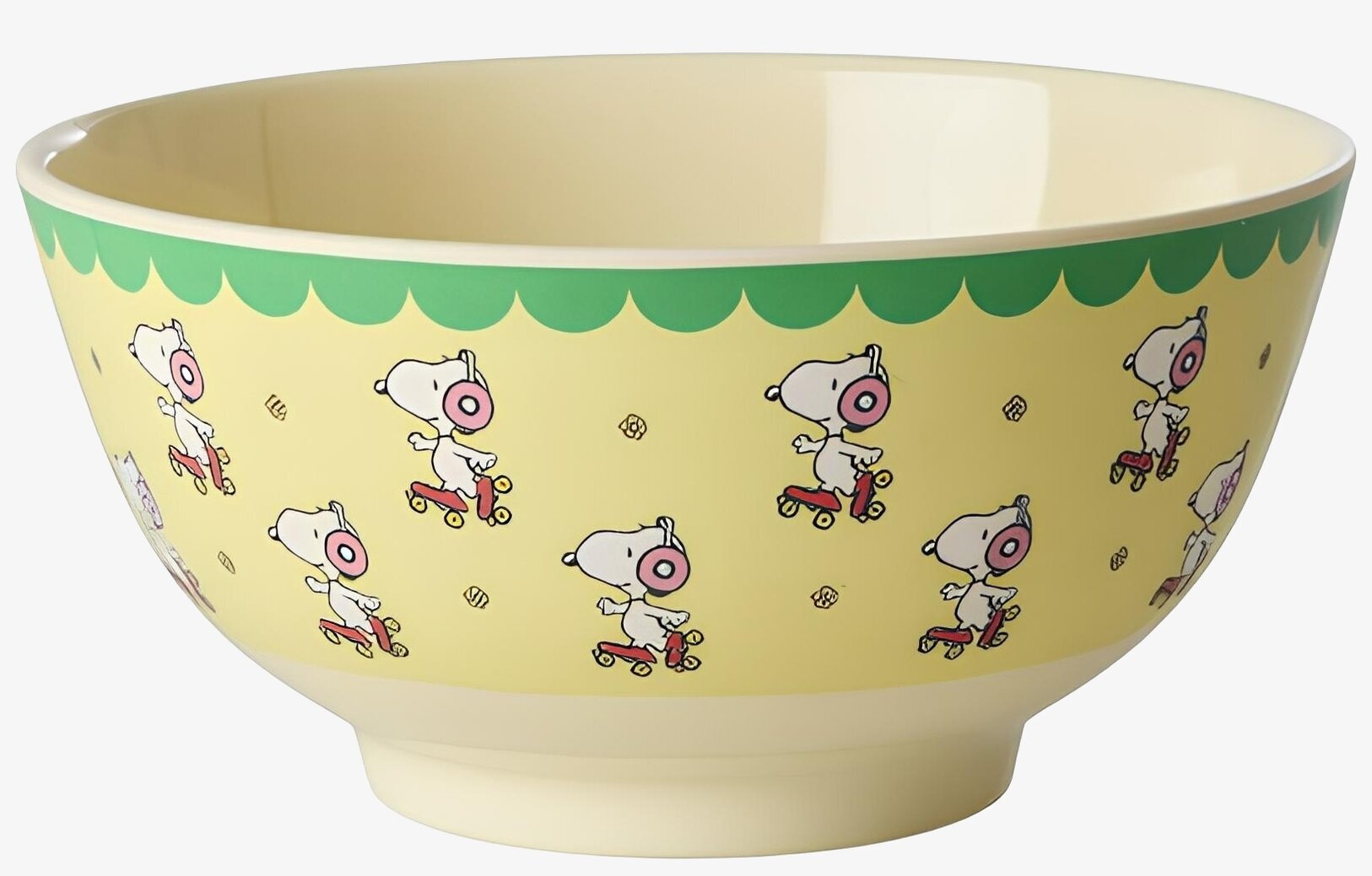 Skål Melamin Snobben Gul Rice Skålar att äta ur tilltugg Såskannor/Vispskål servering Matlådor Förvaring av lunch/mat