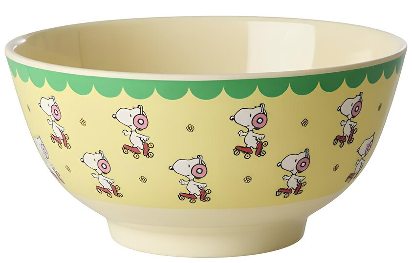 Skål Melamin Snobben Gul Rice Skålar att äta ur tilltugg Såskannor/Vispskål servering Matlådor Förvaring av lunch/mat