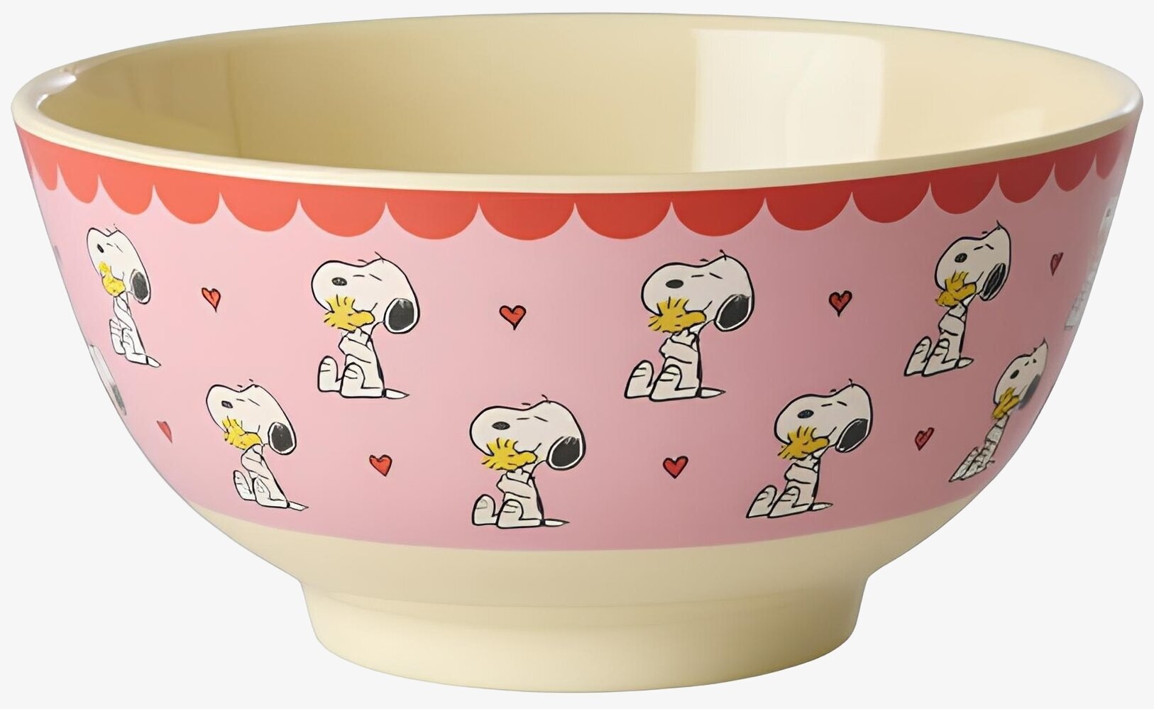 Skål Melamin Snobben Rosa Rice Skålar att äta ur tilltugg Såskannor/Vispskål servering Matlådor Förvaring av lunch/mat