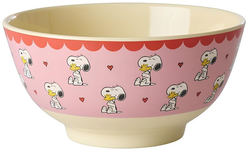 Skål Melamin Snobben Rosa Rice Skålar att äta ur tilltugg Såskannor/Vispskål servering Matlådor Förvaring av lunch/mat