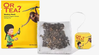 Monkey Pinch Box/15 från Or Tea, premium organic kinesiskt te