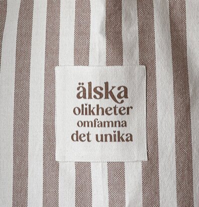 Majas Tygpåse - Älska olikheter Cottage Övrig prydnad/dekoration för inredning innemiljö