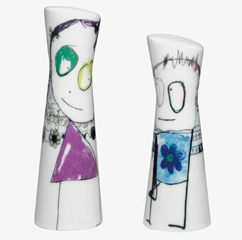 Salt & Peppar från Poul Pava: Lekfulla kryddkvarnar i keramik