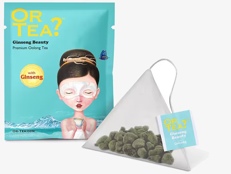 Ginseng Beauty Box/15 från Or Tea med konstnärlig design