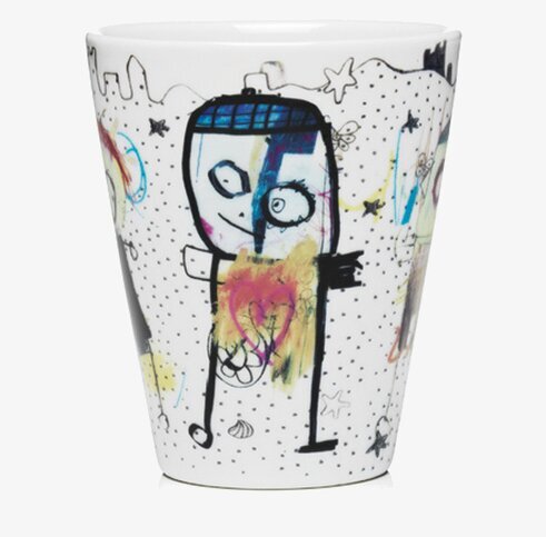 Termomugg Beach 2-Pack 25cl från Poul Pava, färgglad design