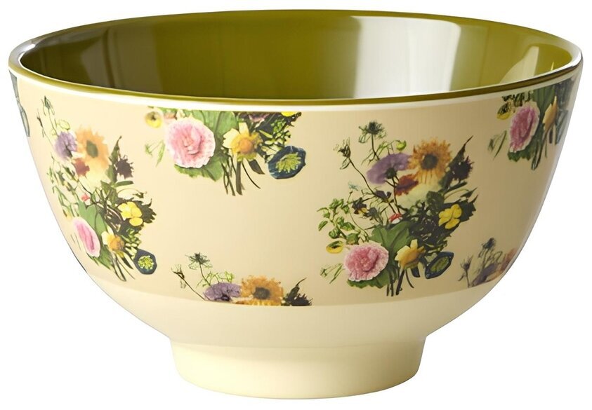 Liten Skål Retro Bouquet Print Rice Skålar att äta ur tilltugg Såskannor/Vispskål servering Matlådor Förvaring av