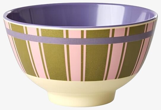 Liten Skål Stripe Delight Print Rice Skålar att äta ur tilltugg Såskannor/Vispskål servering Matlådor Förvaring av