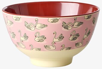 Liten Skål Swan In Paris Print Rice Skålar att äta ur tilltugg Såskannor/Vispskål servering Matlådor Förvaring