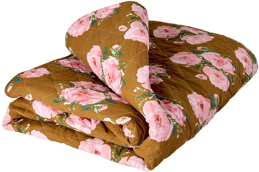 Cotton Quilt Floral Fiesta Print Rice Täcken, filtar, plädar och överkast Filtar Plädar Överkast