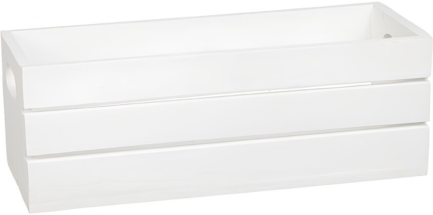 Trälåda Ribba Vit Different Design Förvaringslådor och korgar Boxar Förvaringsboxar Porslinsboxar Trälådor Smyckesboxar i porslin Förvaringsbrickor