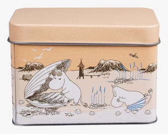 Teburk Strandtur Moomin by Martinex Plåtburkar Metallburkar