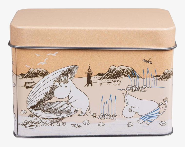 Teburk Strandtur Moomin by Martinex Plåtburkar Metallburkar