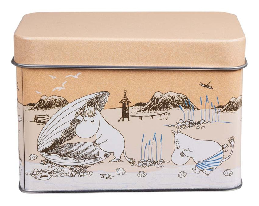 Teburk Strandtur Moomin by Martinex Plåtburkar Metallburkar