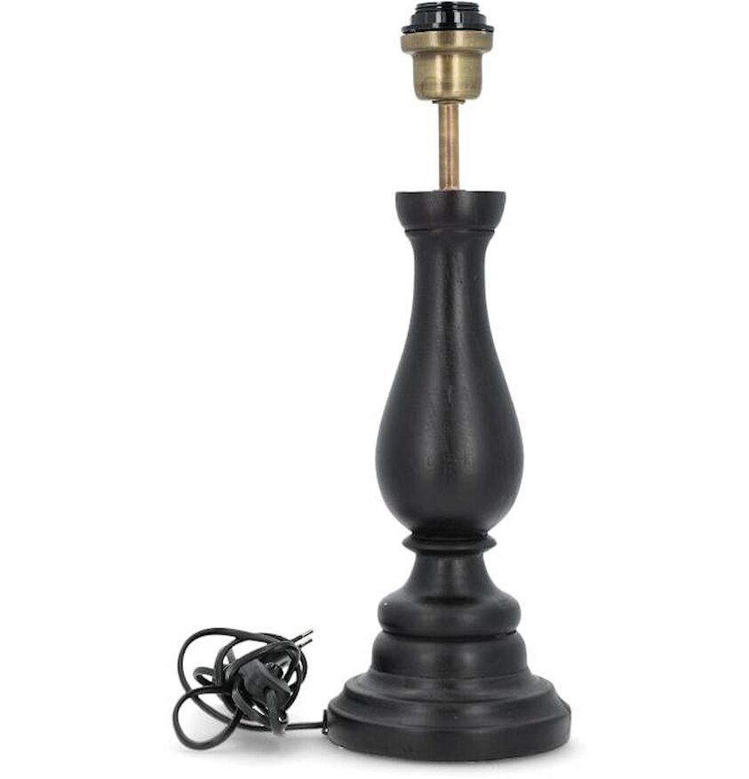 Lampfot Theo Svart A Lot Decoration Lampor Taklampor Golvlampor Bordslampor LED-lampor Ledlampor Fönsterlampor Ljusslingor för dekoration