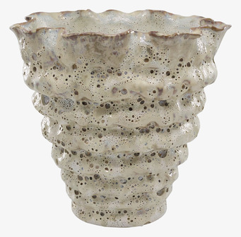 Vas Riviera Sand Ø21.5 cm Chic Antique Krukor Örtkrukor Glaskrukor Vaser Övrig prydnad/dekoration för inredning innemiljö
