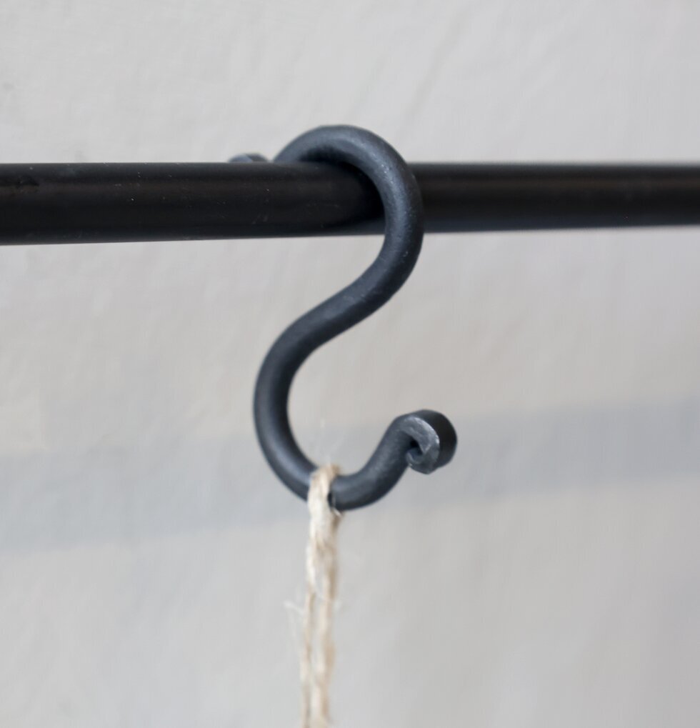 Krok Svart 5 cm Chic Antique Knoppar Väggknoppar Klädhängare