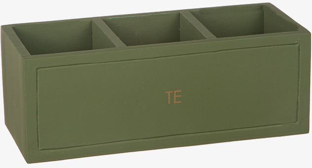 Förvaringslåda Te Grön Different Design Förvaringslådor och korgar Boxar Förvaringsboxar Porslinsboxar Trälådor Smyckesboxar i porslin Förvaringsbrickor