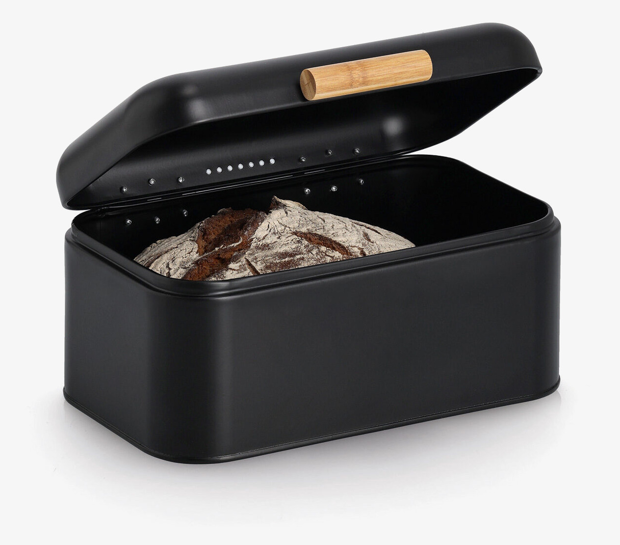 Brödbox Svart Stor Zeller Brödboxar/brödkorgar