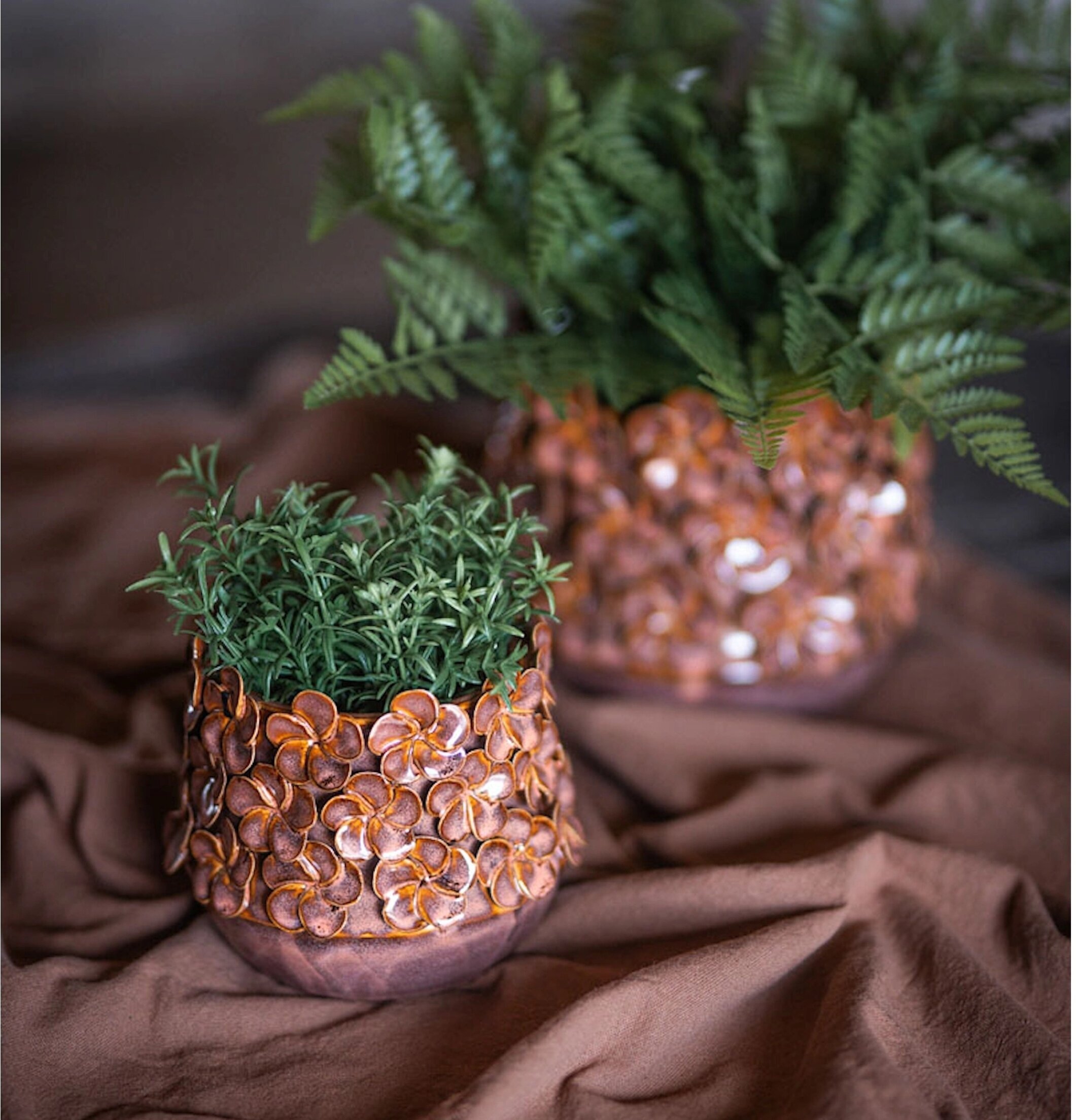 Kruka Ayla Glaze Ø14cm A Lot Decoration Krukor Örtkrukor Glaskrukor