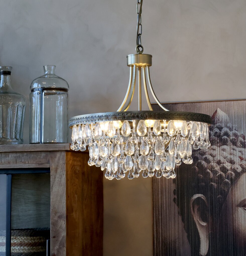 Versailles Ljuskrona Mellan Chic Antique Lampor Taklampor Golvlampor Bordslampor LED-lampor Ledlampor Fönsterlampor Ljusslingor för dekoration