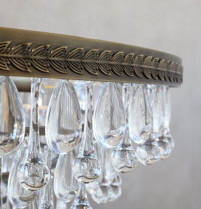 Versailles Ljuskrona Mellan Chic Antique Lampor Taklampor Golvlampor Bordslampor LED-lampor Ledlampor Fönsterlampor Ljusslingor för dekoration