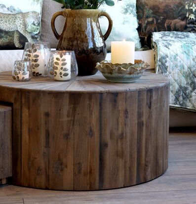 Soffbord Set/2 Natur Chic Antique Övrig prydnad/dekoration för inredning innemiljö