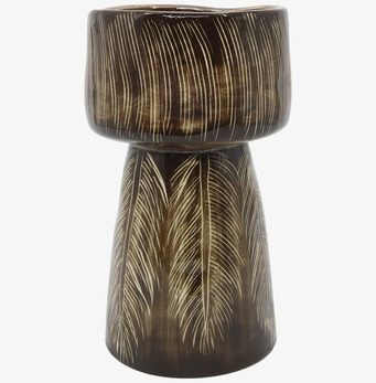 Vas Stengods Coffee Chic Antique Vaser