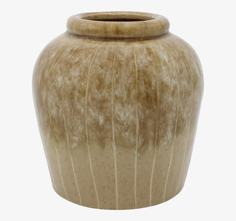 Vas Stengods Beige Chic Antique Krukor Örtkrukor Glaskrukor Vaser