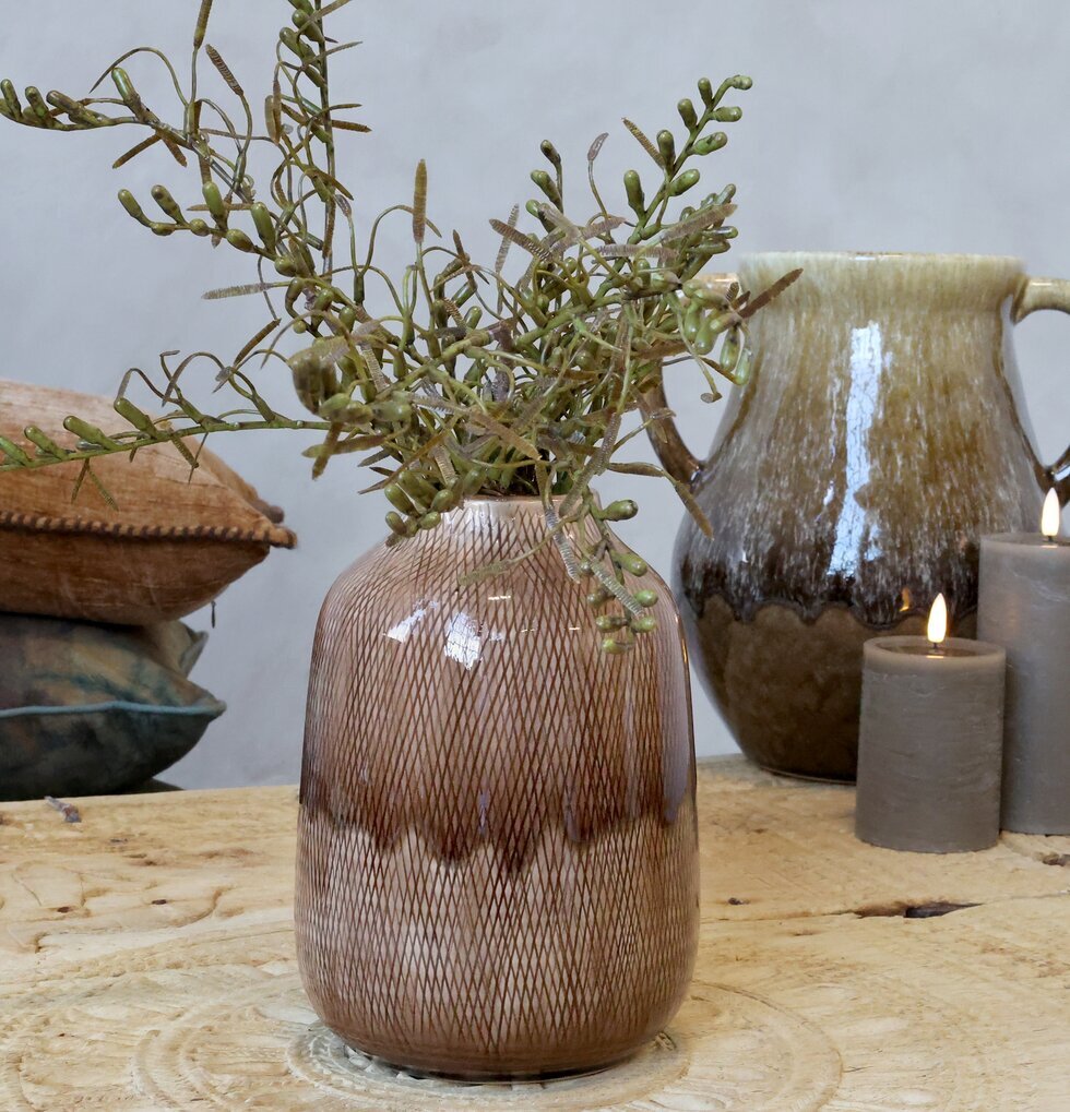 Vas Stengods Mocca Chic Antique Vaser