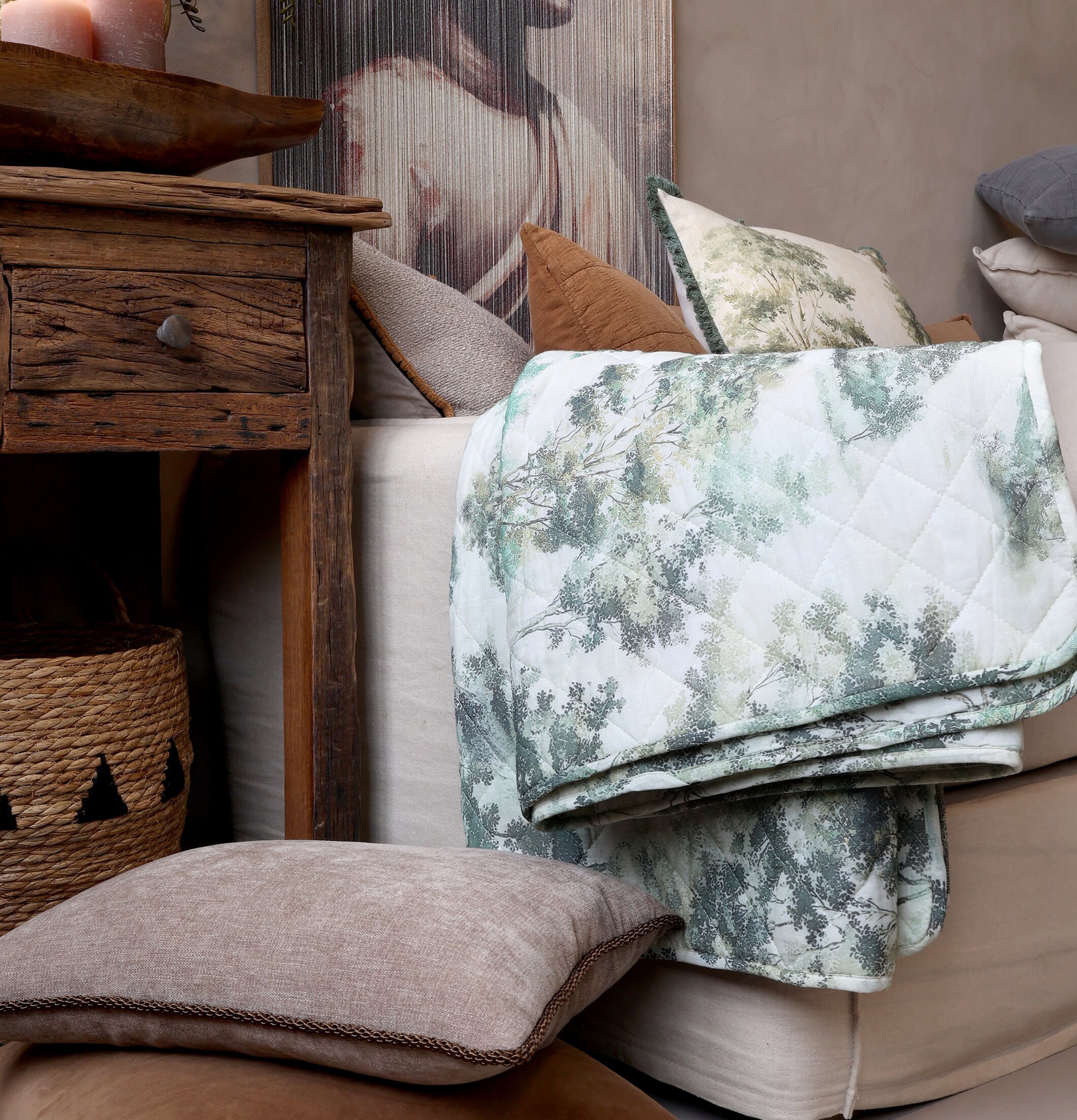 Aix Vintage Quilt Chic Antique Täcken, filtar, plädar och överkast Filtar Plädar Överkast