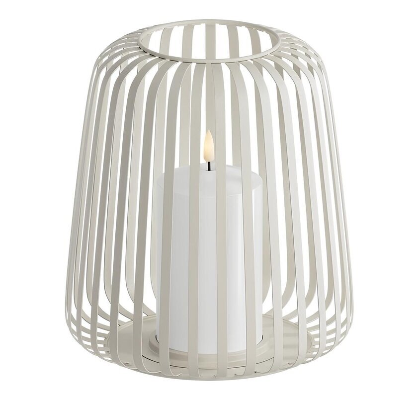 Lanterna Sand LED 20x22cm Deluxe Homeart Lanternor Stearinljus batteridrivna