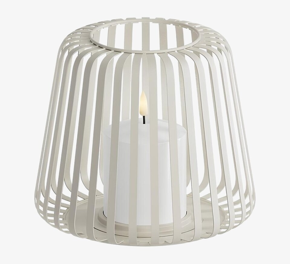 Lanterna Sand LED 20x17cm Deluxe Homeart Lanternor Stearinljus batteridrivna
