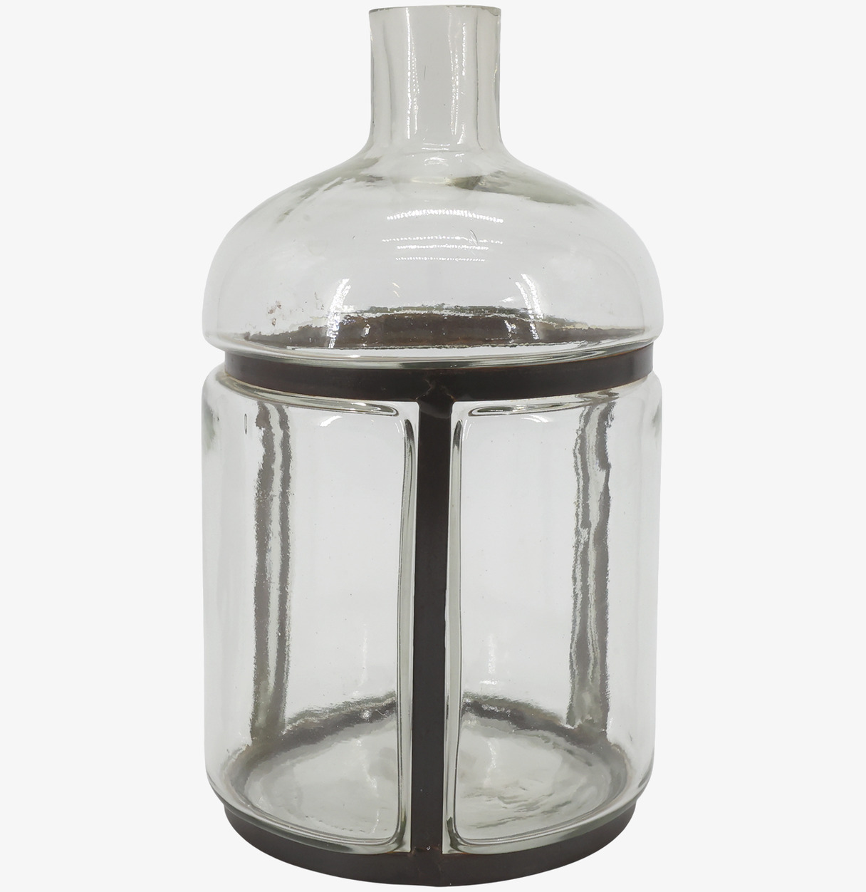 Glasflaska Gl Fransk Chic Antique för inredning