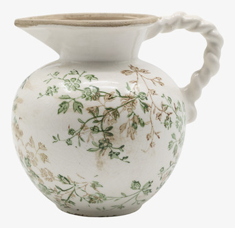 Kanna Keramik Grenblad Chic Antique Övrig prydnad/dekoration för inredning innemiljö