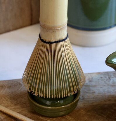 Matcha Set Grön Chic Antique Muggar/koppar i porslin, keramik, papper eller biologiskt material organiskt ekologiskt Termomuggar