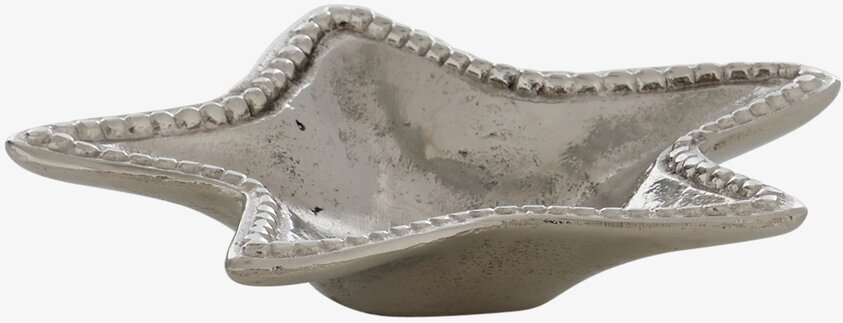 Fat Sjöstjärna S från THG i metall med silveraktig yta