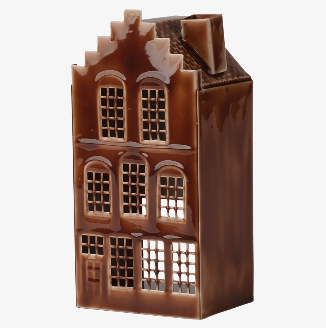 Fenix Ljuslykta Hus Brun Affari Lyktor Endless Light Ljuslyktor