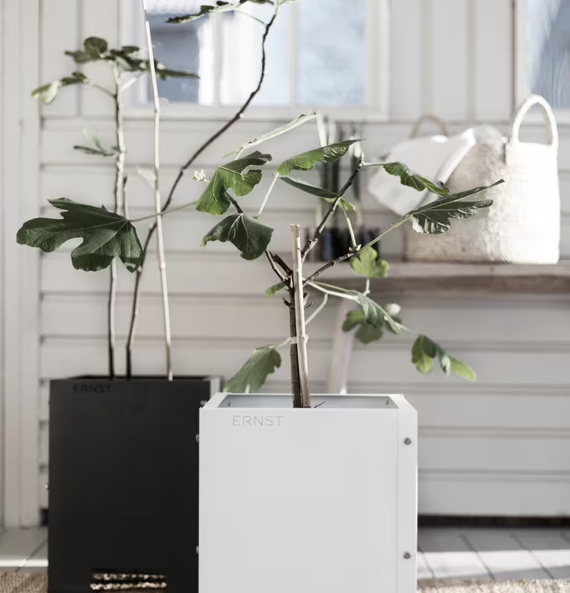 Plåtkruka ERNST Grå från Ernst i robust och stilren design