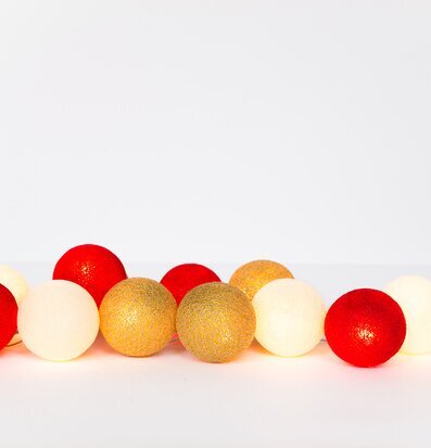 Ljusslinga Christmas Gold 35 från Happy Lights i fokus