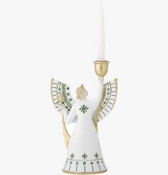 Änglaljusstake Evangeline Vit Bloomingville Ljusstakar Adventsstakar Ljushållare Ljushyllor