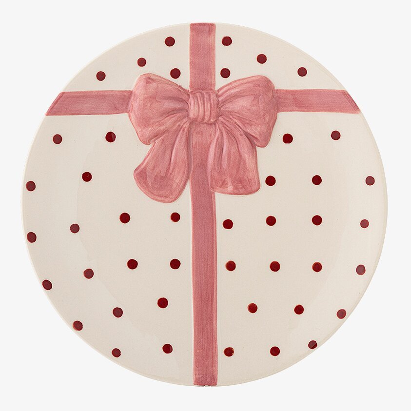 Tallrik Bowie Rosa Bloomingville Tallrikar Djupa tallrikar (ej skål) Desserttallrikar Assietter Barntallrikar Picknicktallrikar