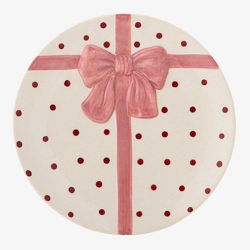 Tallrik Bowie Rosa Bloomingville Tallrikar Djupa tallrikar (ej skål) Desserttallrikar Assietter Barntallrikar Picknicktallrikar