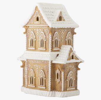 Pepparkakshus LED-ljus Bloomingville Övrig prydnad/dekoration för inredning innemiljö