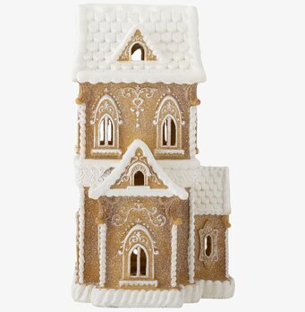 Pepparkakshus LED-ljus Bloomingville Övrig prydnad/dekoration för inredning innemiljö